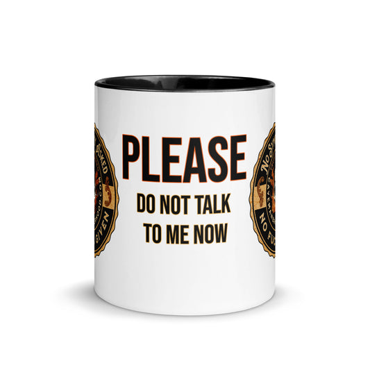Caveman Originals - Please do not talk to me now Mug